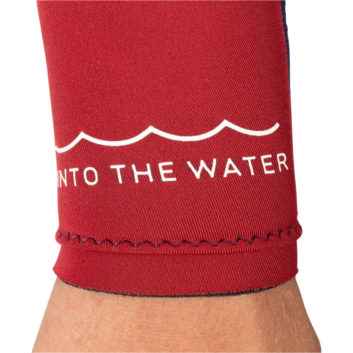 Gul Mens Response 3/2mm Flatlock Back Zip Wetsuit RE1321-C1 - Red / Navy